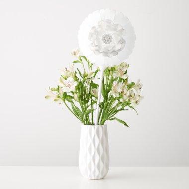 Pearls and Prosecco Floral Monogram  Balloon