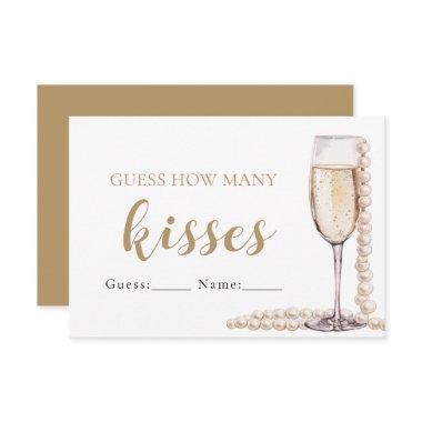 Pearls and Prosecco Guess How Many Kisses Game Enclosure