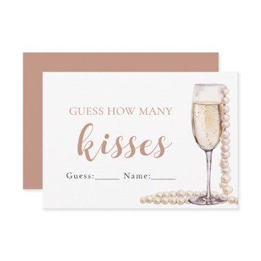 Pearls and Prosecco Guess How Many Kisses Game