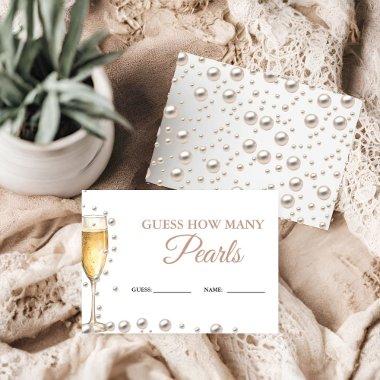 Pearls and Prosecco Guess How Many Pearls Game Enclosure