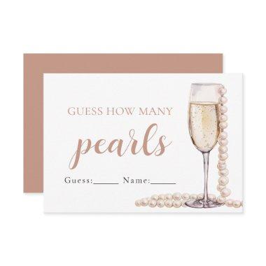 Pearls and Prosecco Guess How Many Pearls Game Enclosure