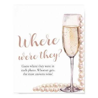 Pearls and Prosecco Where Were They  Poster