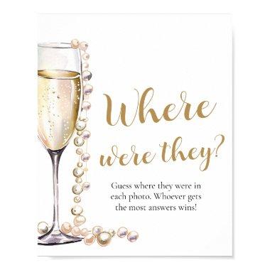 Pearls and Prosecco Where Were They  Poster