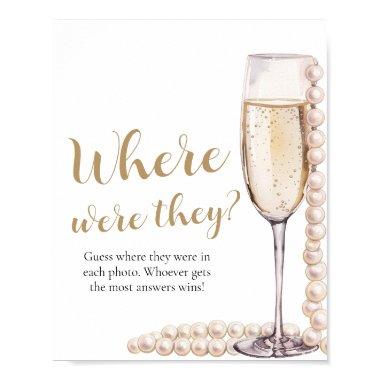 Pearls and Prosecco Where Were They  Poster
