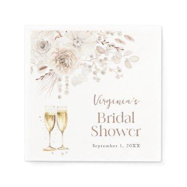 Pearls Bridal Shower Napkin