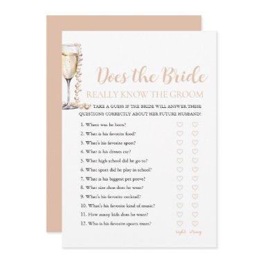 Pearls Does The Bride Really Know The Groom Game