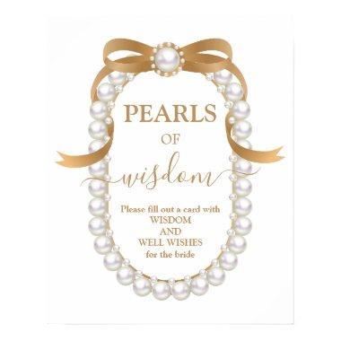 Pearls of wisdom  sign