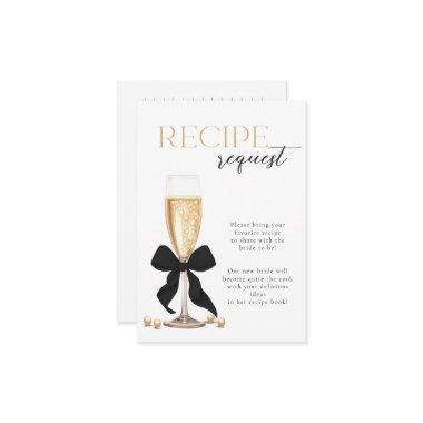 Pearls & Prosecco Bridal Recipe Enclosure