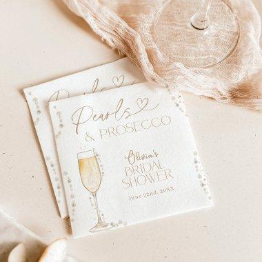 Pearls & Prosecco , Brunch & Bubbly Napkins
