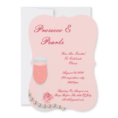 PEARLS & PROSECCO  PINK