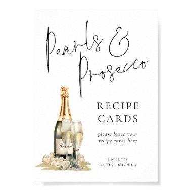 Pearls Prosecco  Recipe  Sign