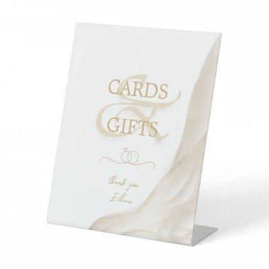 Pearls Prosecco  & Gifts  Custom Pedestal Sign