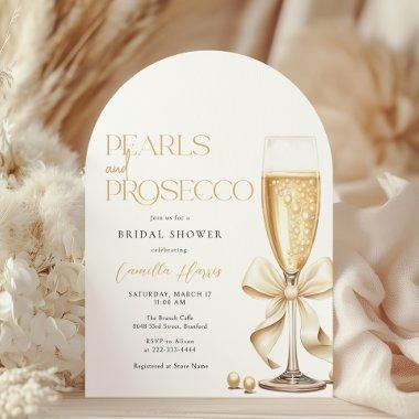 Pearls & Prosecco Gold Minimal