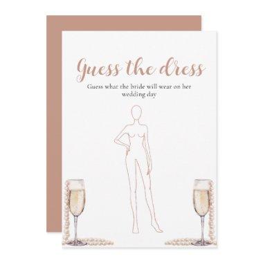 Pearls Prosecco Guess The Dress  Game