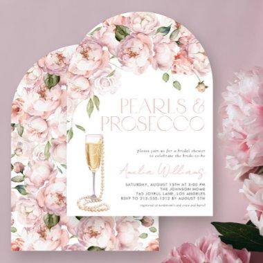 Pearls & Prosecco Modern Pink Floral