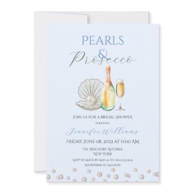 Pearls Prosecco Pearlcore Blue