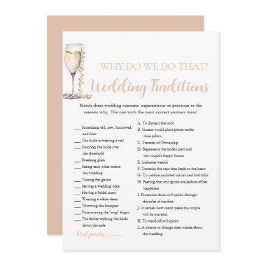 Pearls & Prosecco Wedding Traditions Bridal Game