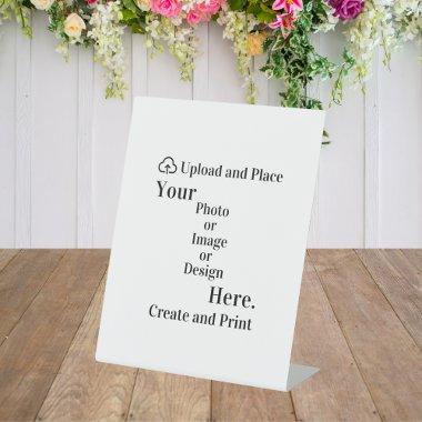 Pedestal Sign Your Design or Photo Upload
