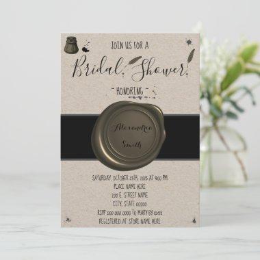 Pen & Inkwell | Bridal Shower Invitations