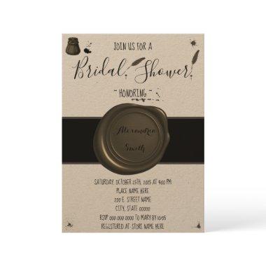 Pen & Inkwell | Bridal Shower Invitations