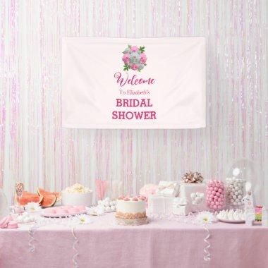 Peony Bouquet Bridal Shower Banner