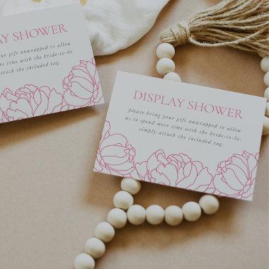 Peony Garden Display Shower Enclosure