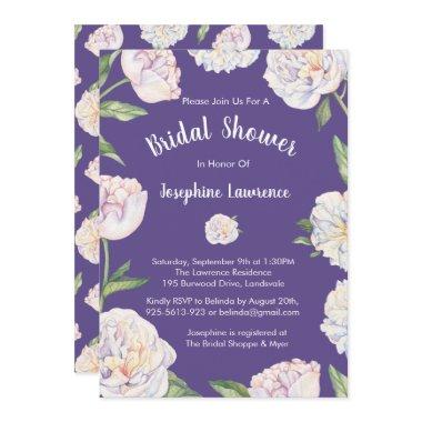 Peony Violet Purple