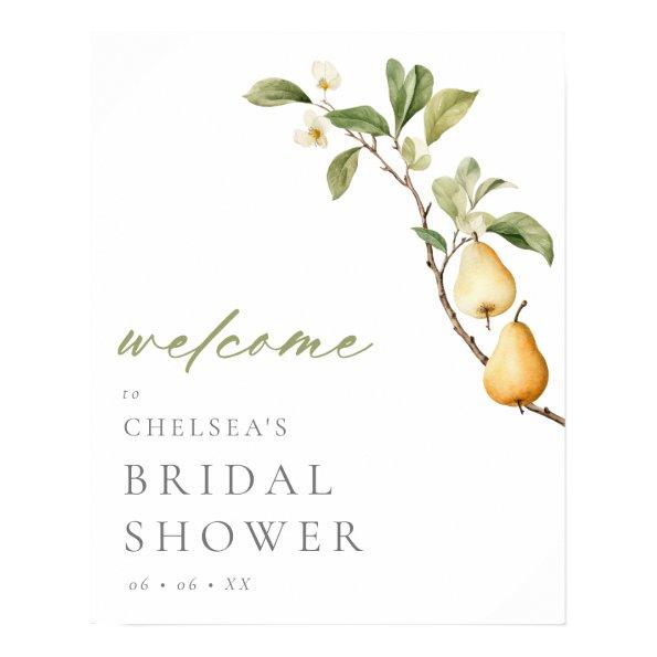 Perfect Pear  Welcome Poster