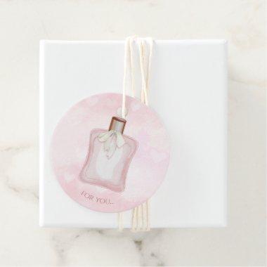 Perfume Glam Party Favor Tags