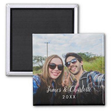 Persoanlized Photo And Name Favor Magnet