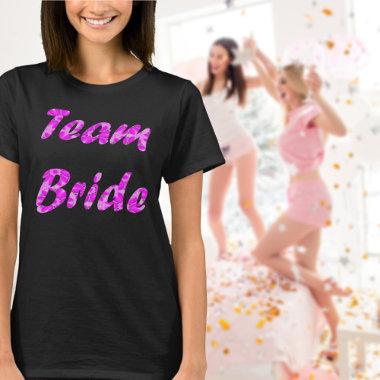 Personalised Team Bride Logo T-Shirt