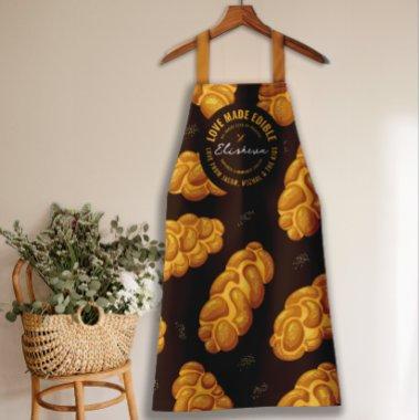 Personalize You Own Challah Pattern Baker's Apron