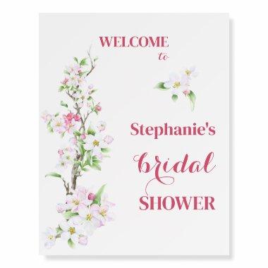 Personalized Apple Blossom  Foam Board