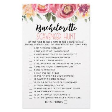 Personalized Bachelorette Scavenger Hunt game