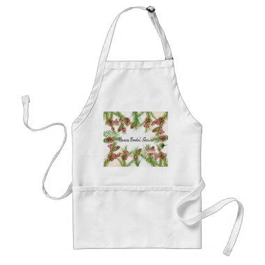 Personalized Bridal Shower Apron-Autographable! A Adult Apron