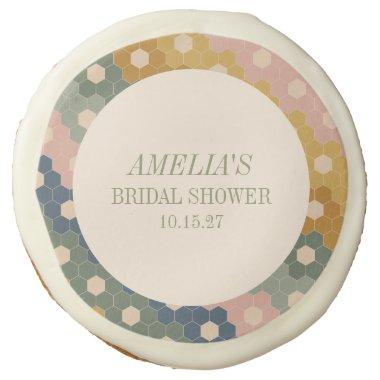 Personalized  Retro Party Favor Sugar Cookie