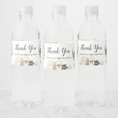 Personalized Bridesmaids water bottle label