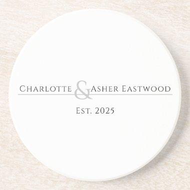 Personalized Couples Name Coasters