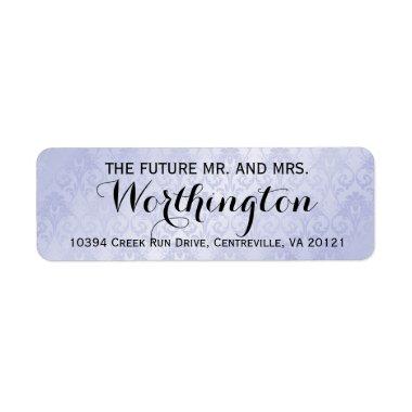 Personalized Custom Wedding Future Mr and Mrs Label