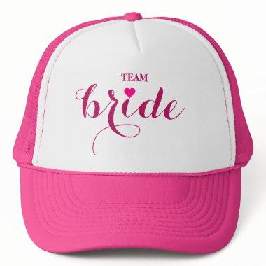 Personalized Customize Team Bride Trucker Hat