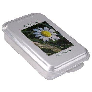 Personalized Daisy Cake Pan