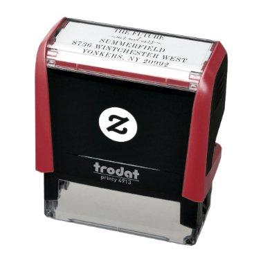 Personalized Family Name  Self-inking Stamp