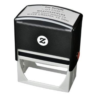 Personalized Family Name Future Mr and Mrs Self-inking Stamp