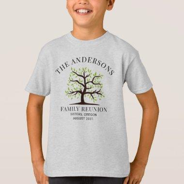 Personalized Family Reunion Matching Genealogy T-Shirt