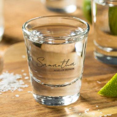 Personalized Maid Of Honor Gift Ideas Shot Glass
