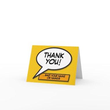 Personalized Modern Fun Speech Bubble