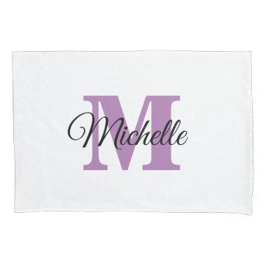 Personalized Monogram Custom Pillow Case