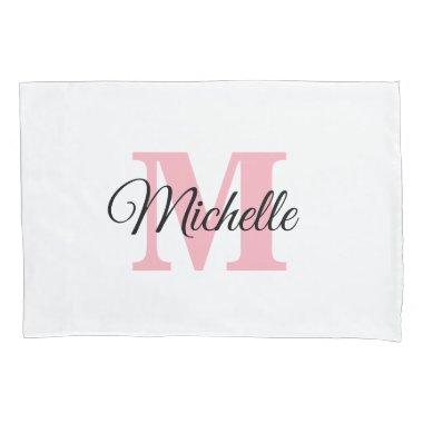 Personalized Monogram Custom Pillow Case