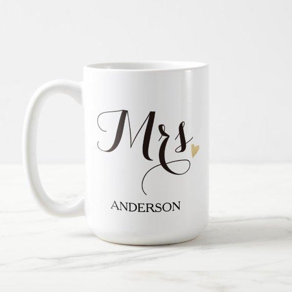 Personalized Mrs. Future Mrs. Coffee Mug