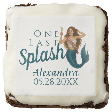 Personalized Name Mermaid Bachelorette Brownie